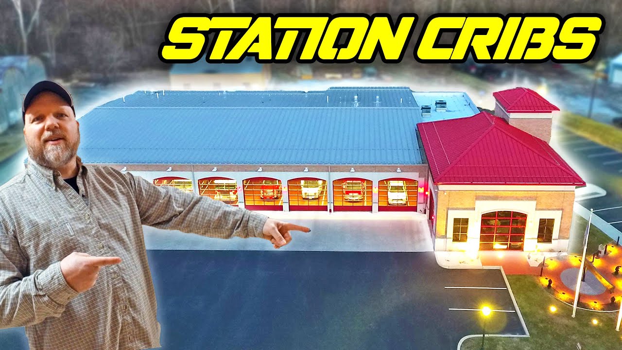 ВНУТРИ пожарной части № 2 Минкуаса | Station Cribs