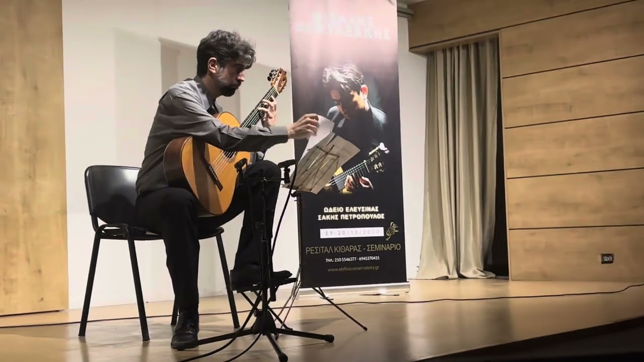 Michalis Kontaxakis plays Sakis Petropoulos Recuerdos II (2024)