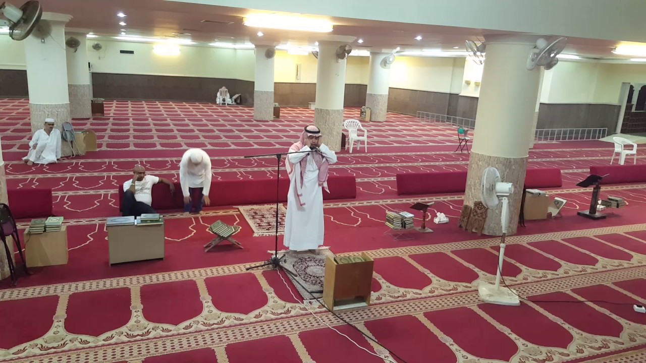 اذان مدني من جامع الطبيشي بصوت المؤذن ريان الأشقر