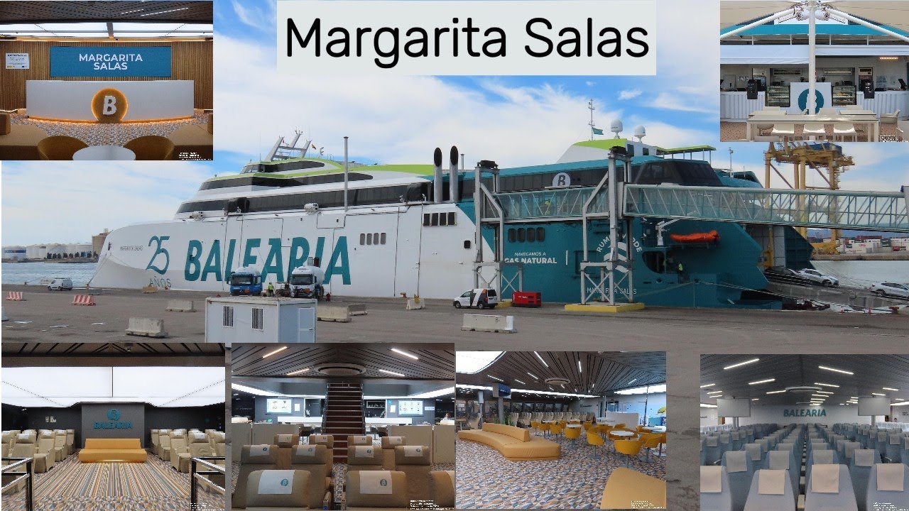 Interior del Fast Ferry Margarita Salas  Balearia