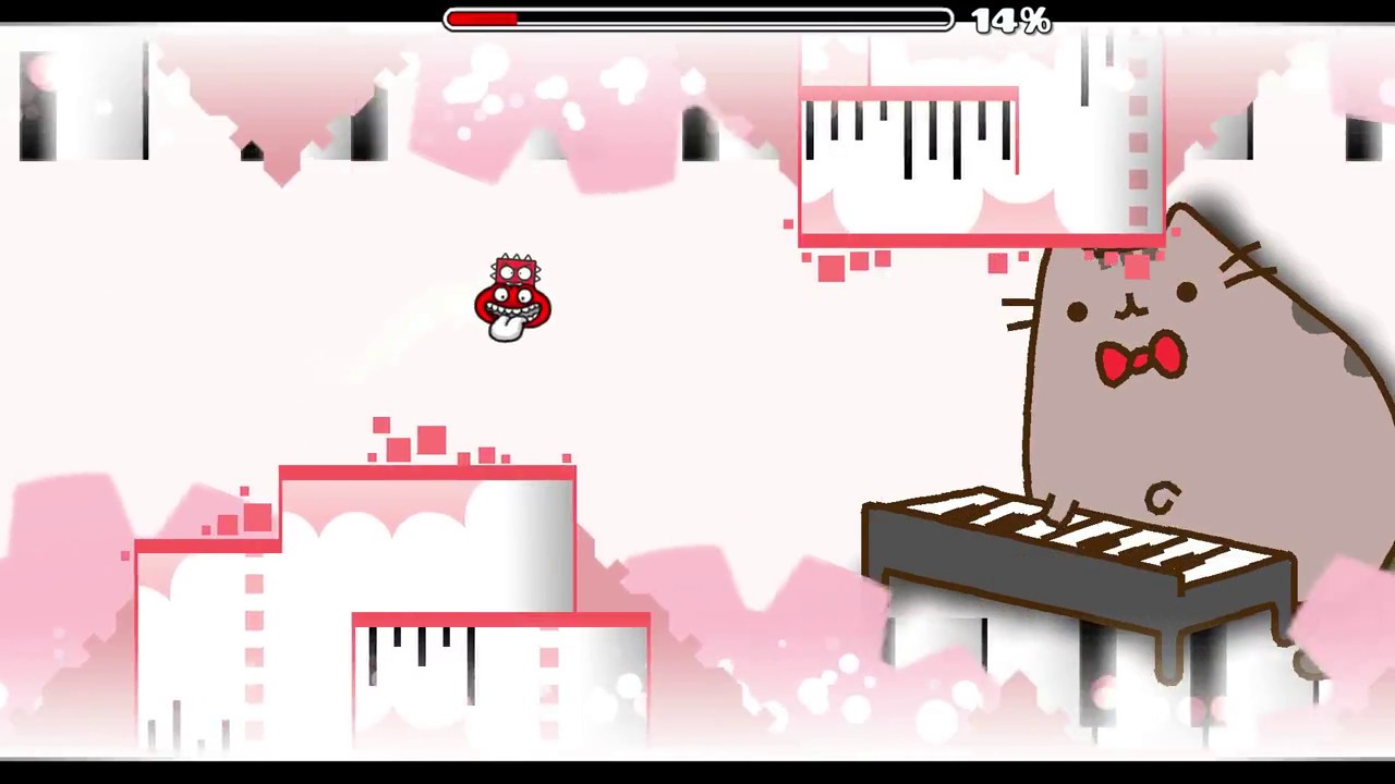 [Pusheen Party] by hfcRed | Geometry Dash 2.11 |