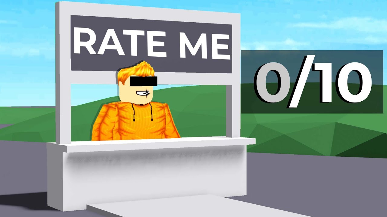 ROBLOX RATE MY AVATAR