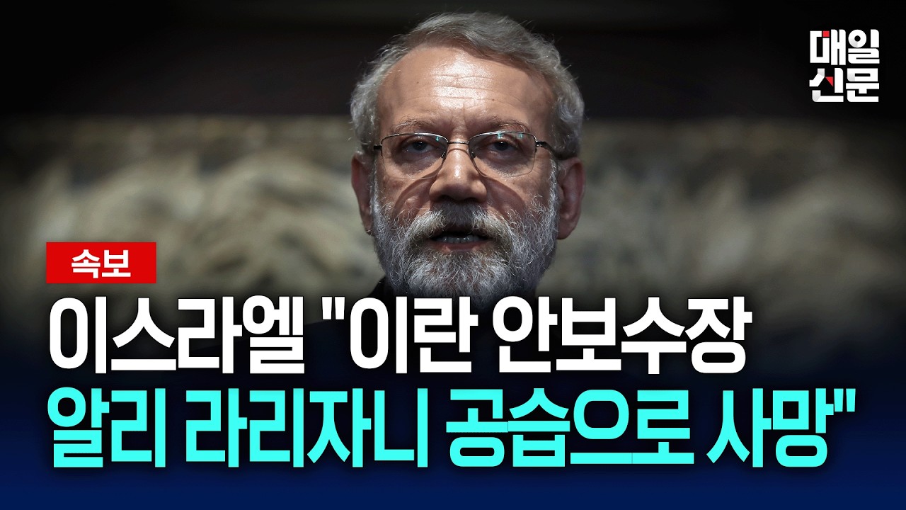[속보] 이스라엘 국방 