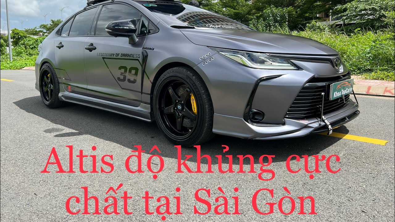 Toyota Altis 2022 lên đồ chơi đồ độ cực khủng từ ngoại thất cho tới nội thất