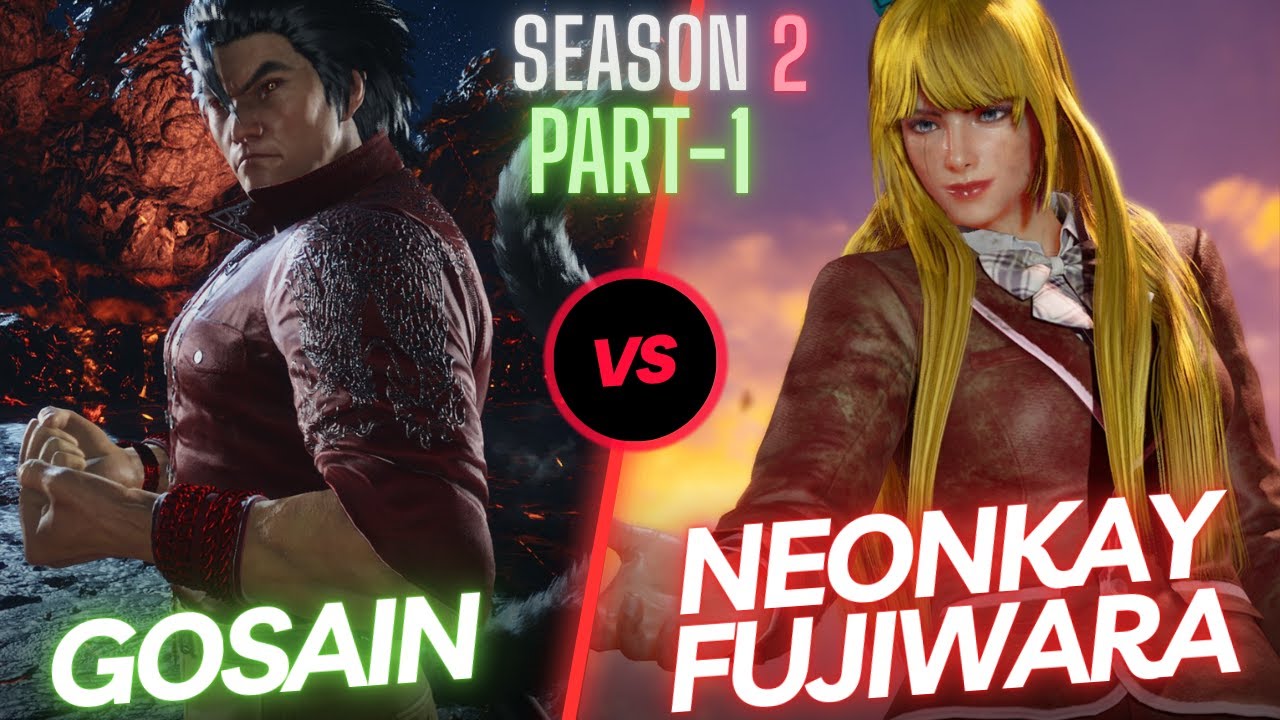 Tekken 8 | Gosain (Law) VS Neonkayfujiwara (Lidia) Part-1 Ranked Match