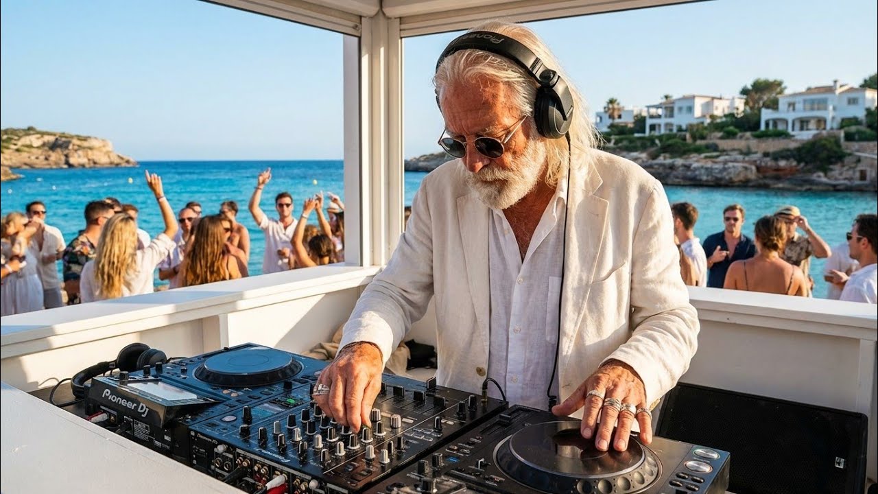 Ibiza Evening Glow Deep House 🌅 Warm Tropical Mood