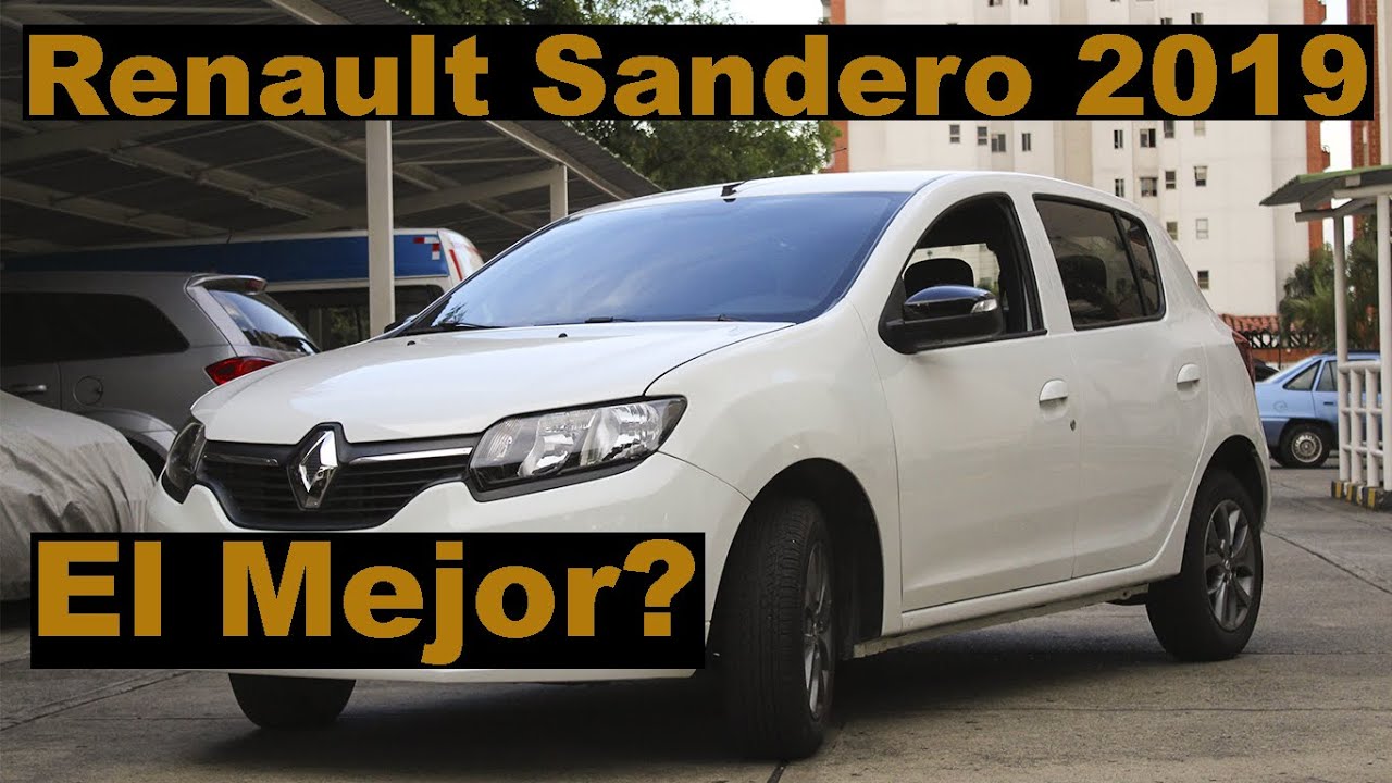 Renault Sandero 2019/El Usado Y Nuevo Económico Mas Completo/Reseña Completa/Versión Polar