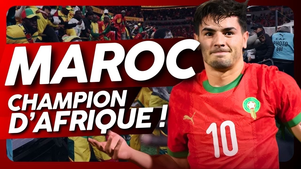 Le MAROC CHAMPION D'AFRIQUE !