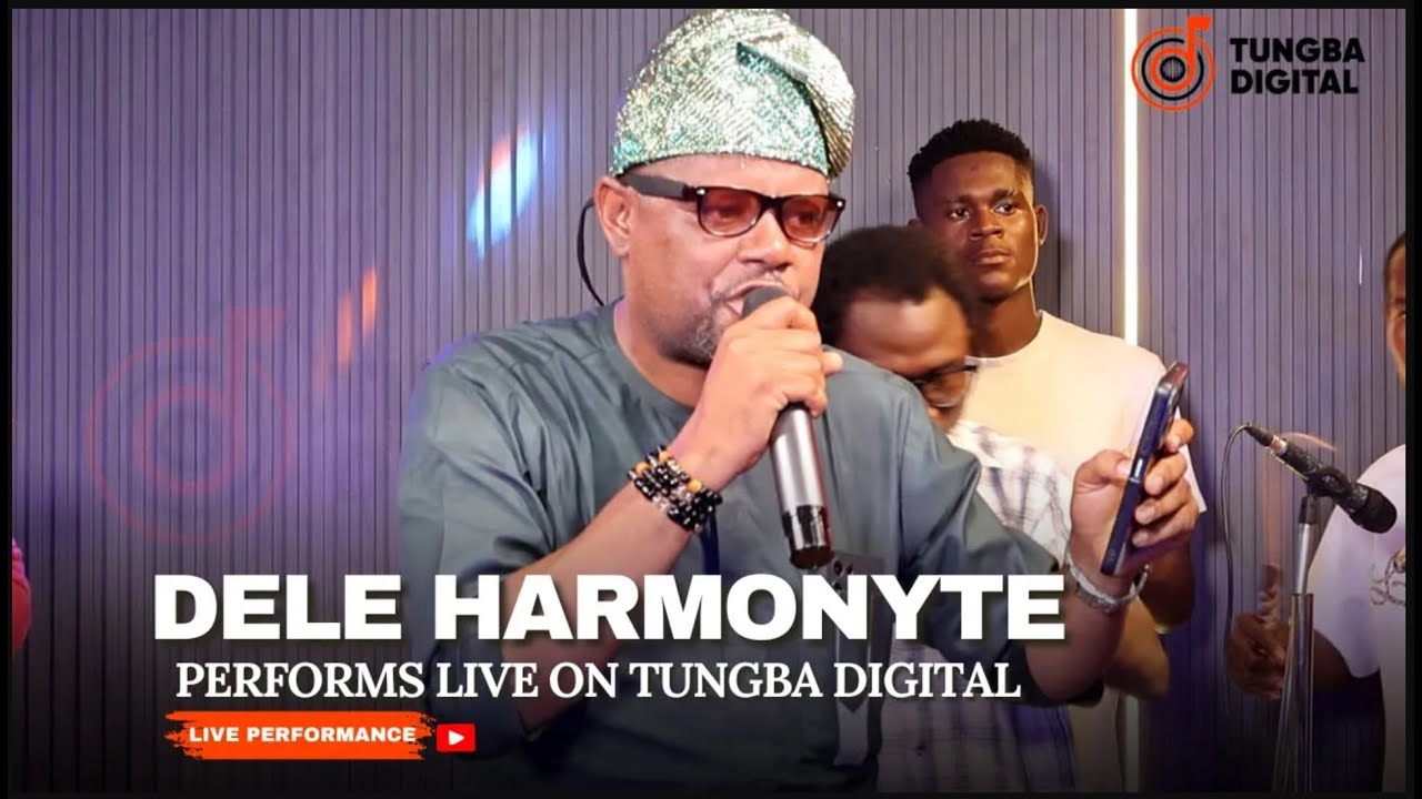 Dele Harmonyte Live on Tungba Digital Enjoy full band performance