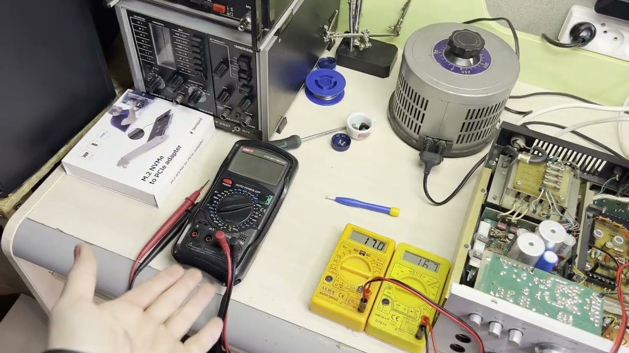 Amplituner Unitra Radmor 5102 - przyjęcie na serwis, diagnostyka.