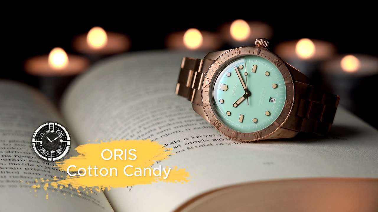 Oris Divers Sixty-Five 'Cotton Candy' (01 733 7771 3157-07 8 19 15)