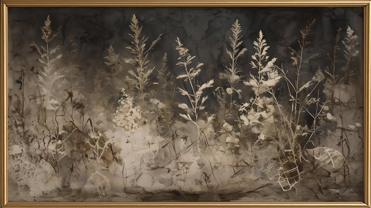 Ethereal Vintage Botanical Ambience | Timeless Wall Art Screensaver | 6 Hours 4K
