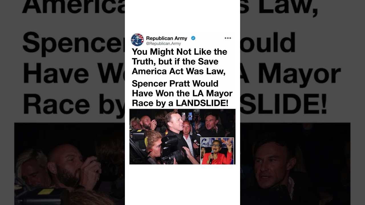 Spencer Pratt LA Election Debate 🚨