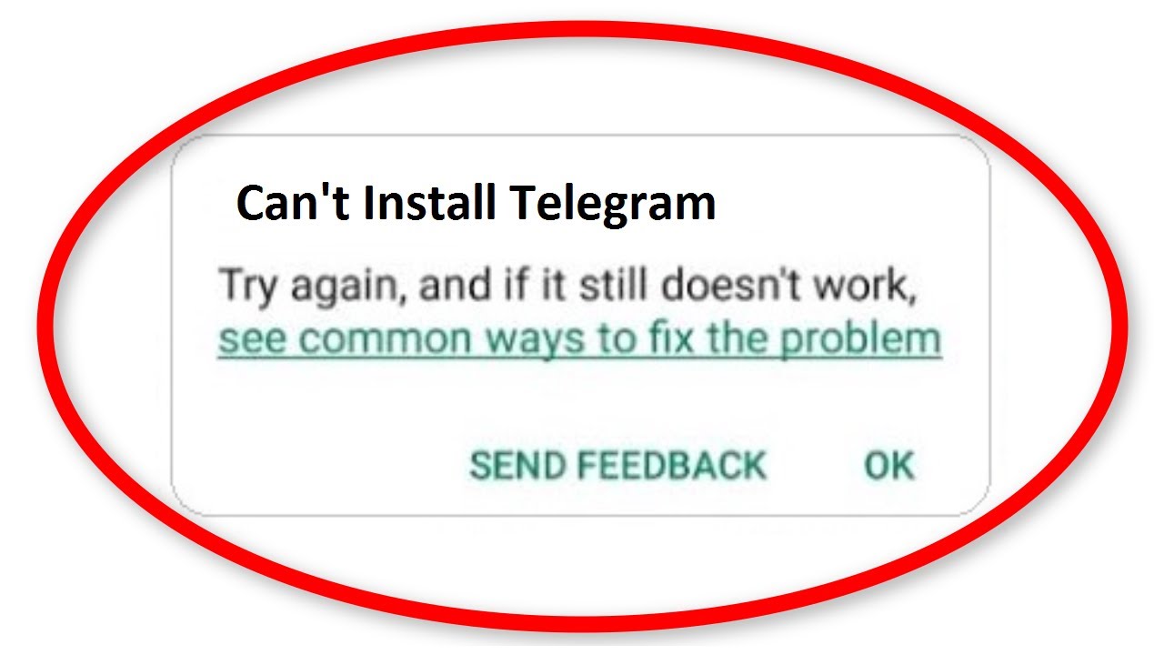 How To Fix Can't Install Telegram Error On Google Playstore  Android & Ios  - Cannot Install App