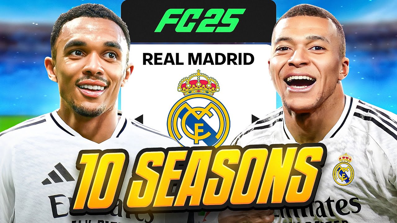 I Takeover Real Madrid for 10 Seasons...