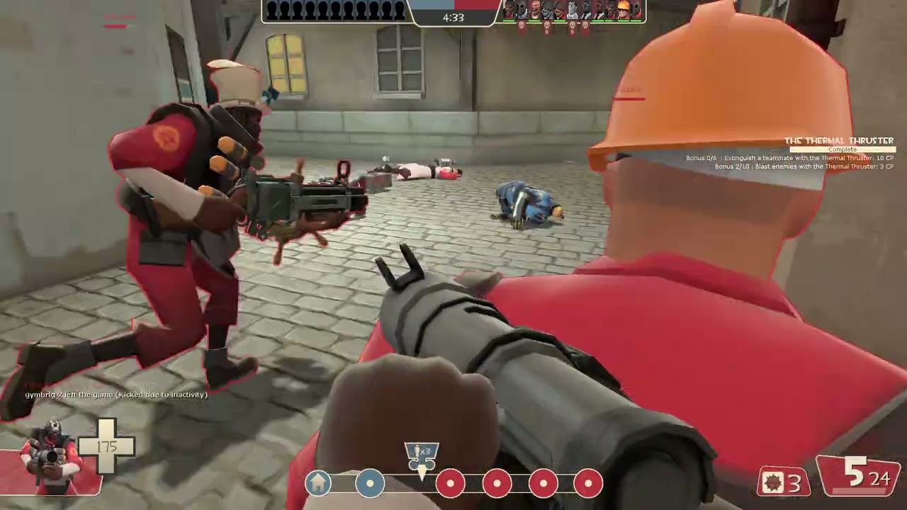 team fortreess demoman gameplay