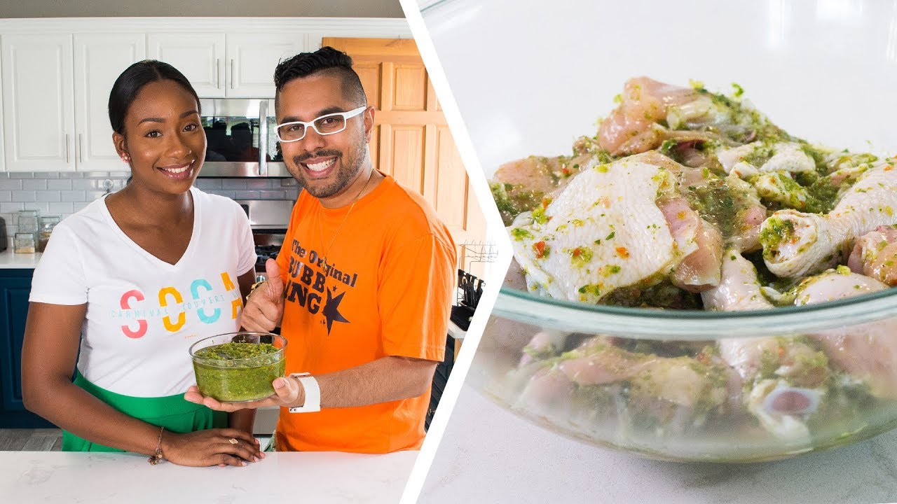 How To Wash & Season Chicken Like A Trini | Foodie Nation