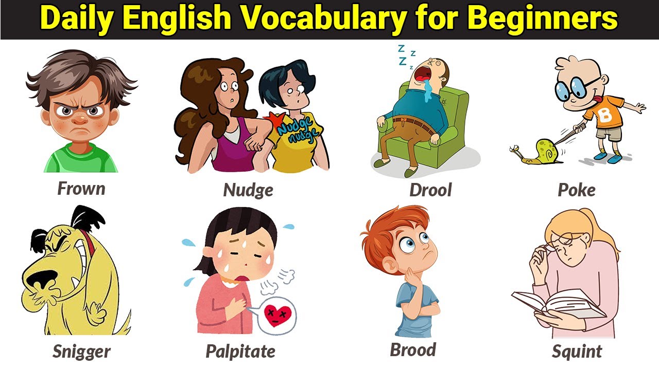 Common English Words Used in Daily Life | Daily English Vocabulary for Beginners