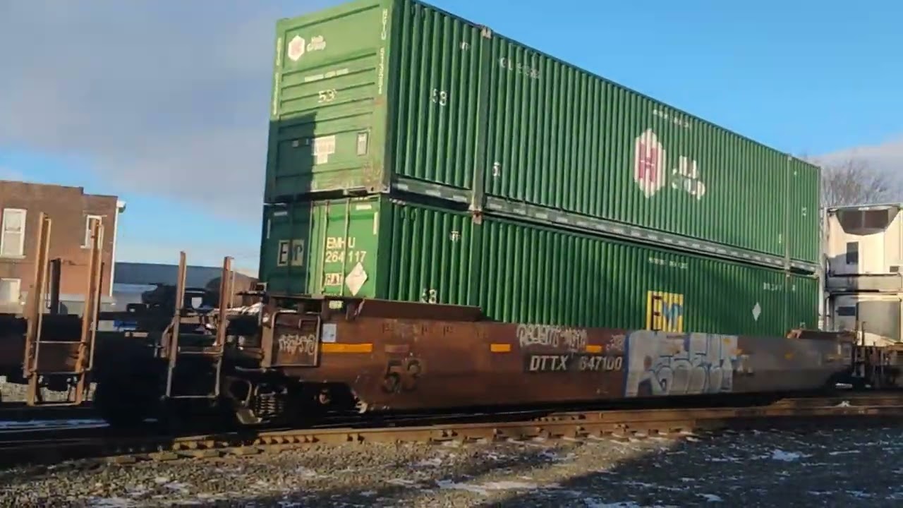 One Train Monday and Five more on Tuesday.