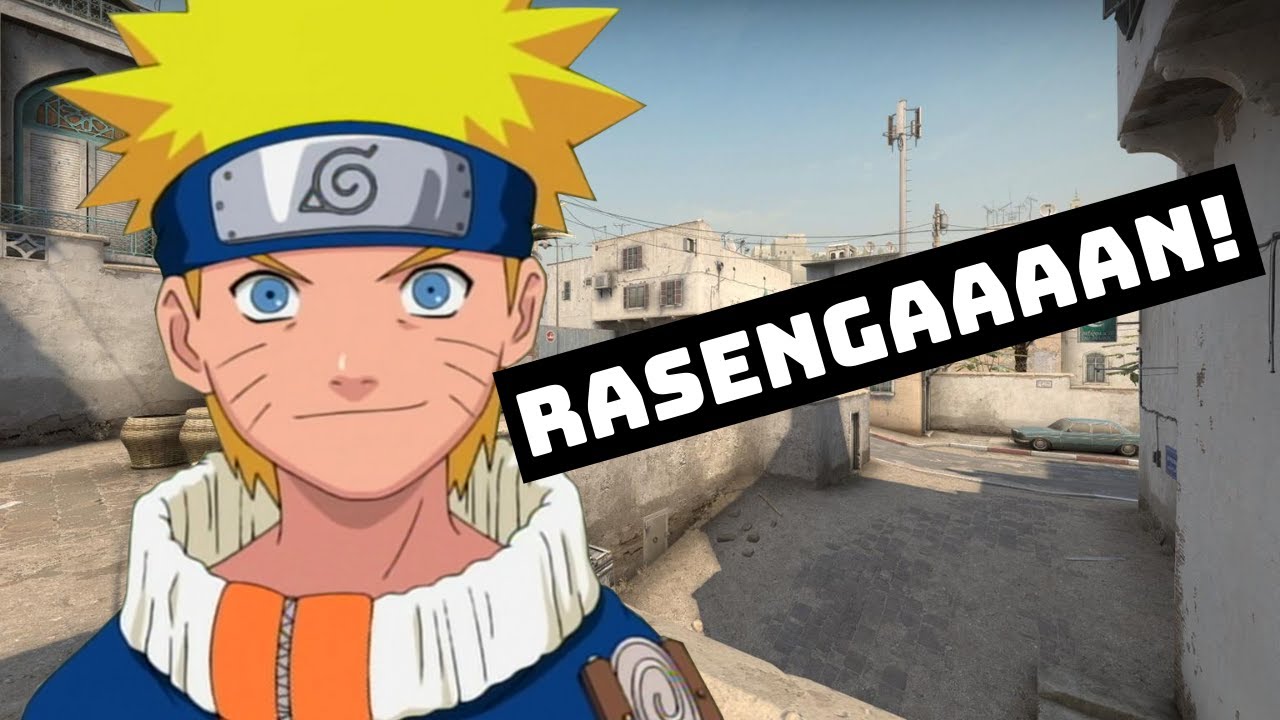 NARUTO JOGANDO CS:GO