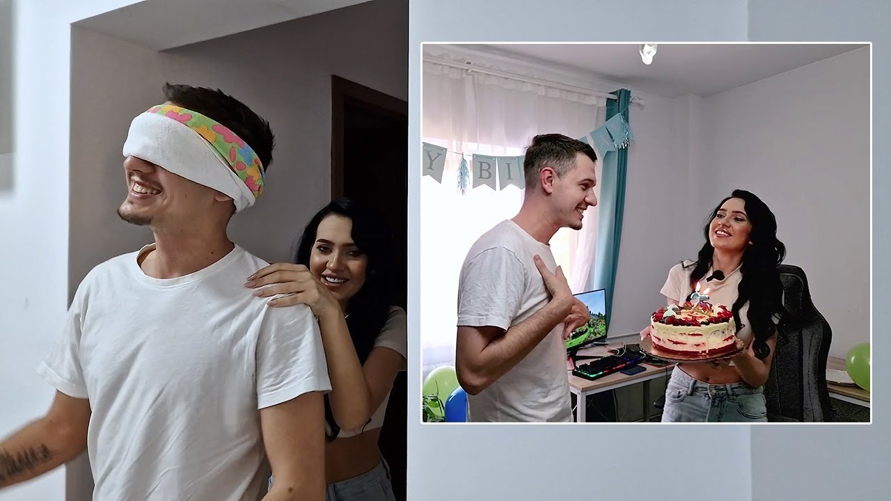 Bianca a pregătit o petrecere surpriză de ziua lui Cristian! De cine a fost ajutată?
