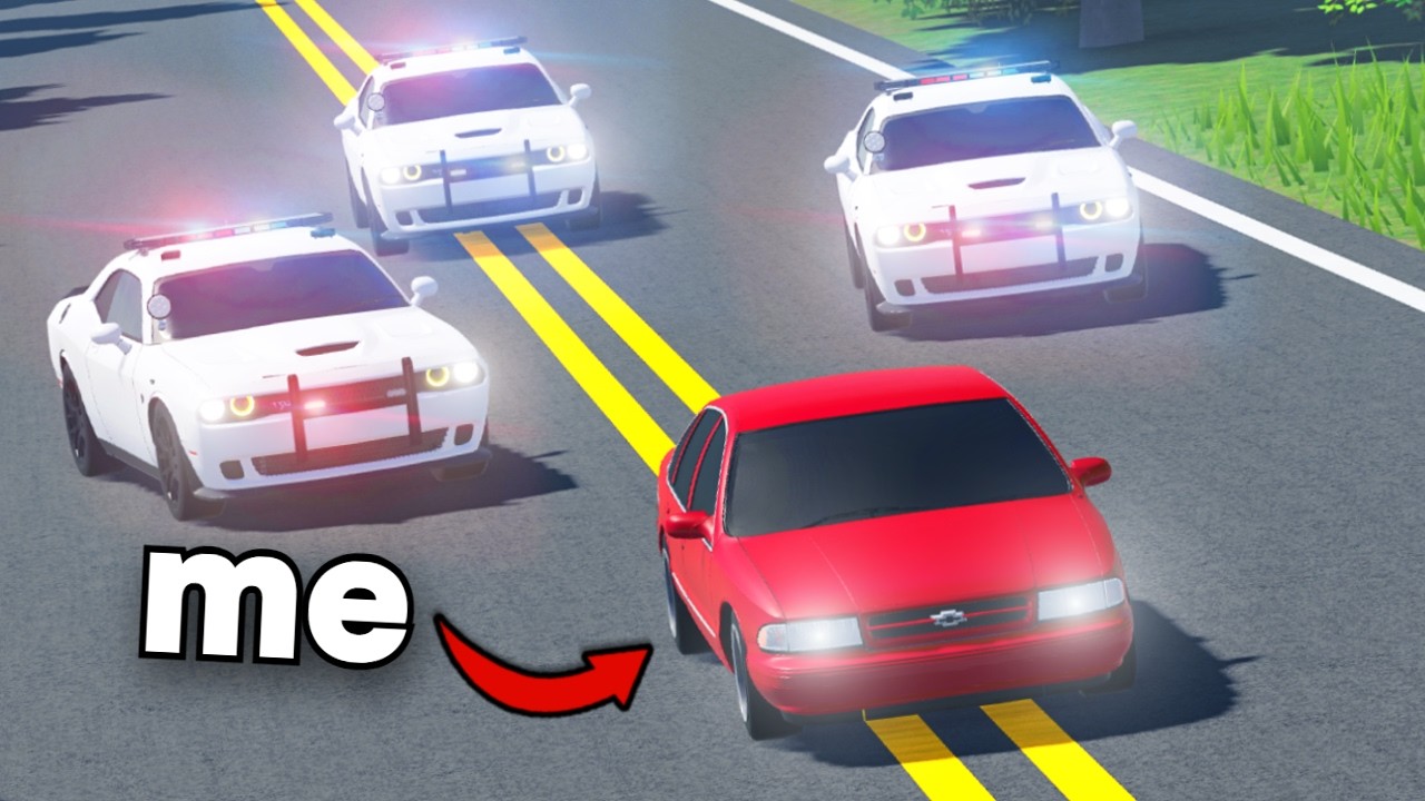 Can You Outrun the Cops in the SLOWEST Car on ROBLOX?