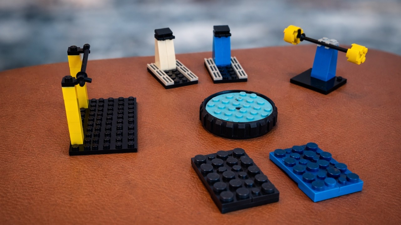 Contruindo uma academia de Lego