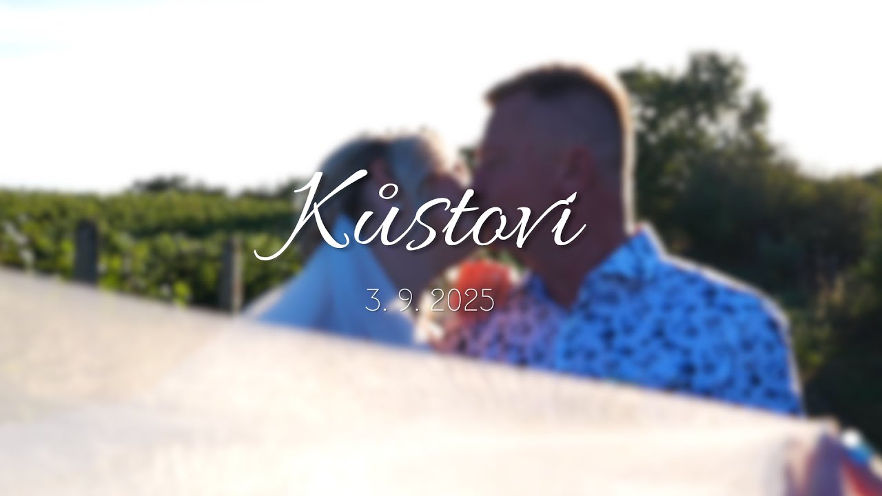 Kůstovi | svatební den | 3. 9. 2025