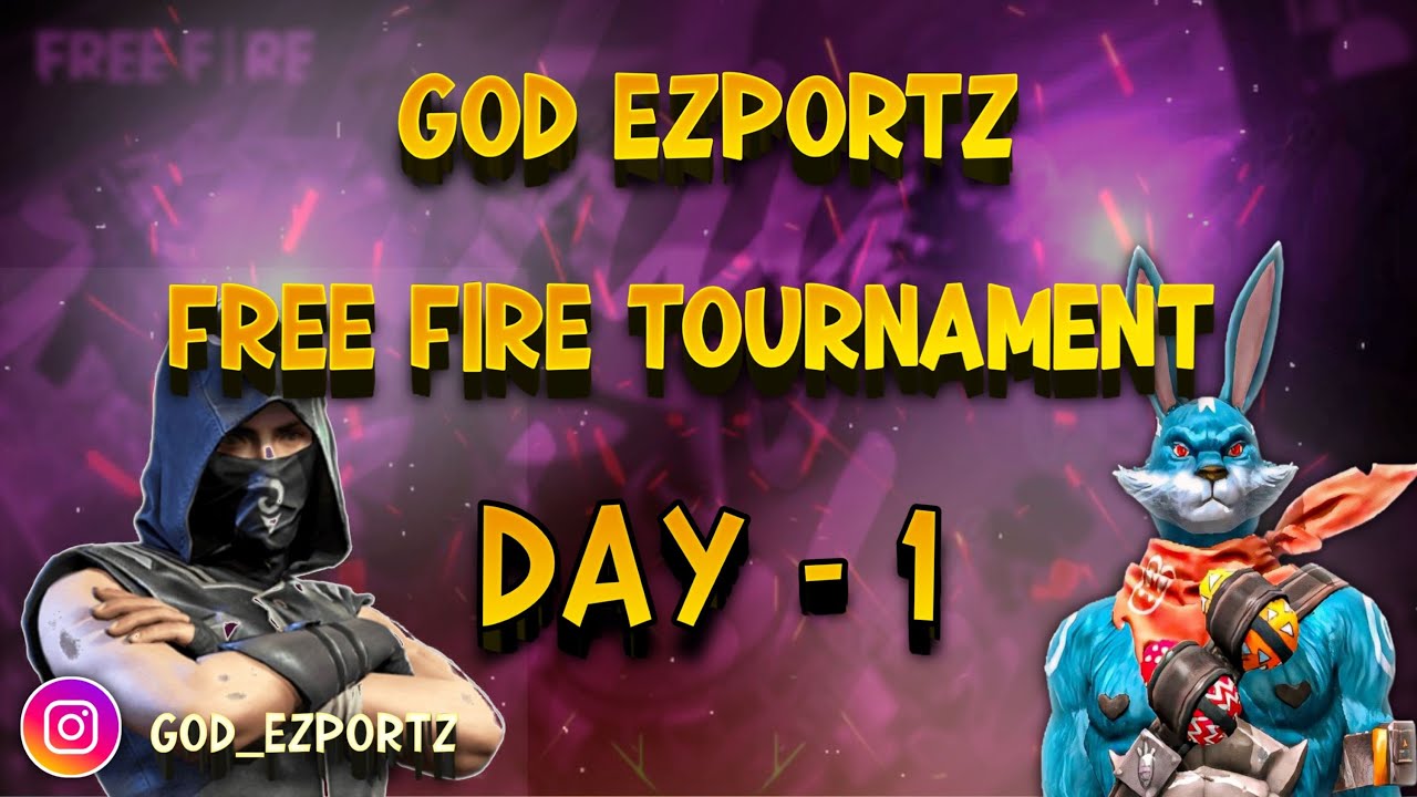 free fire esports tournment day-1 state championship||GOD EZPORTZ||
