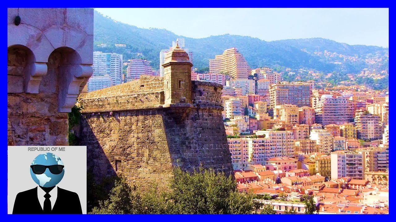 Monaco panorama from the old town & across Port-Hercule - May 2015 🇲🇨