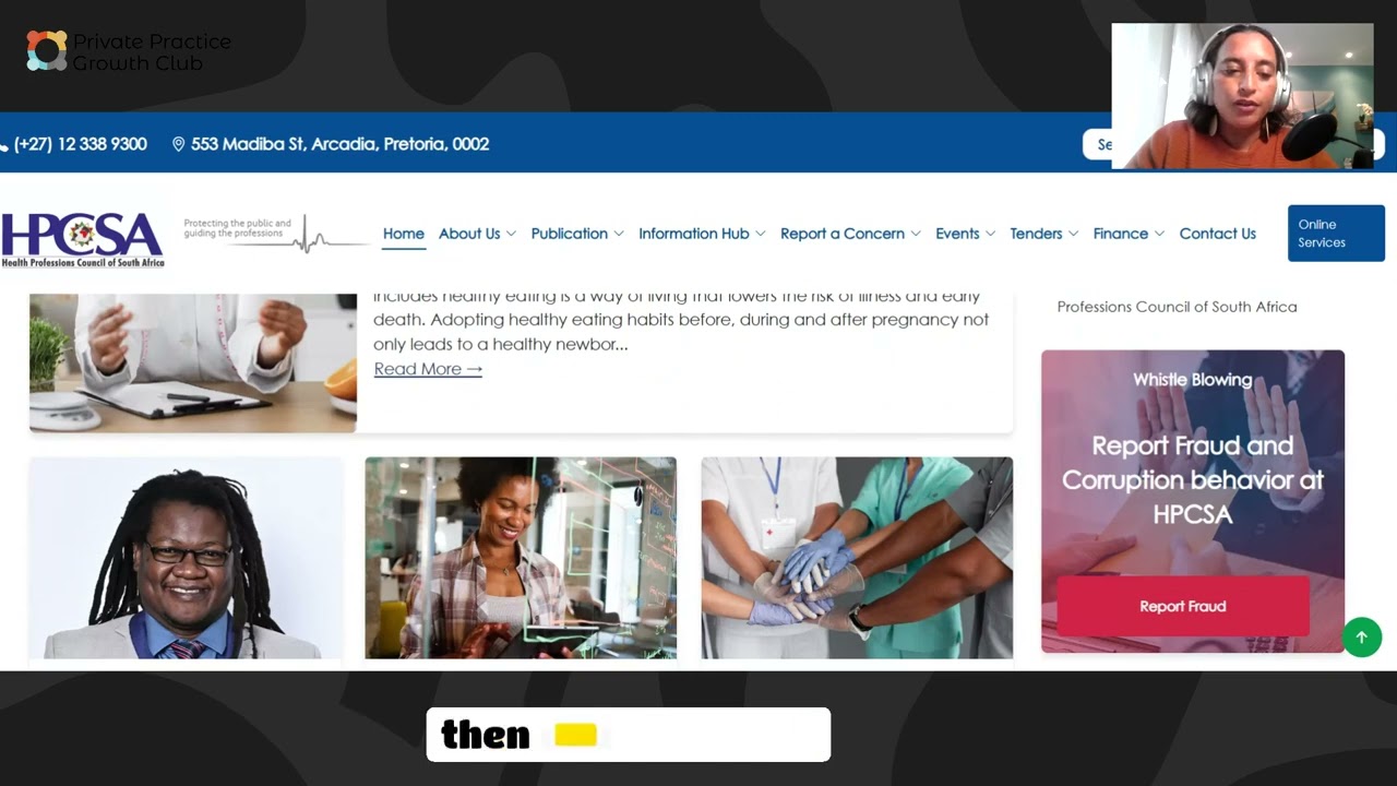 HPCSA Website Upgrade: What Health Professionals Need to Know