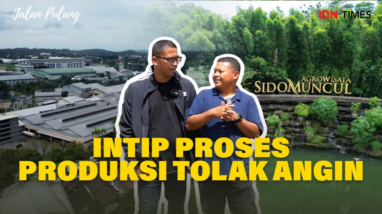 Jalan Pulang: Yuk, Intip Proses Produksi Tolak Angin di Pabriknya Langsung!
