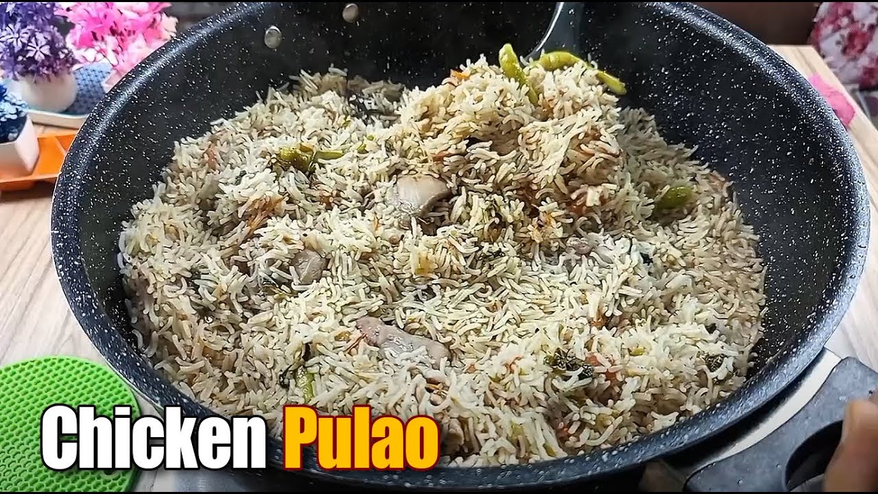 Shadiyon Wala Chicken Pulao | Asli Catering Style Mein