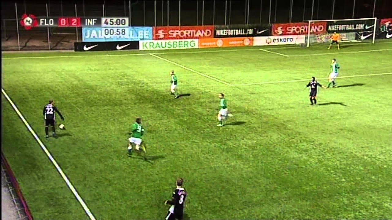 V voor Tallinna FC Flora - FC Infonet 2:3 (0:2)