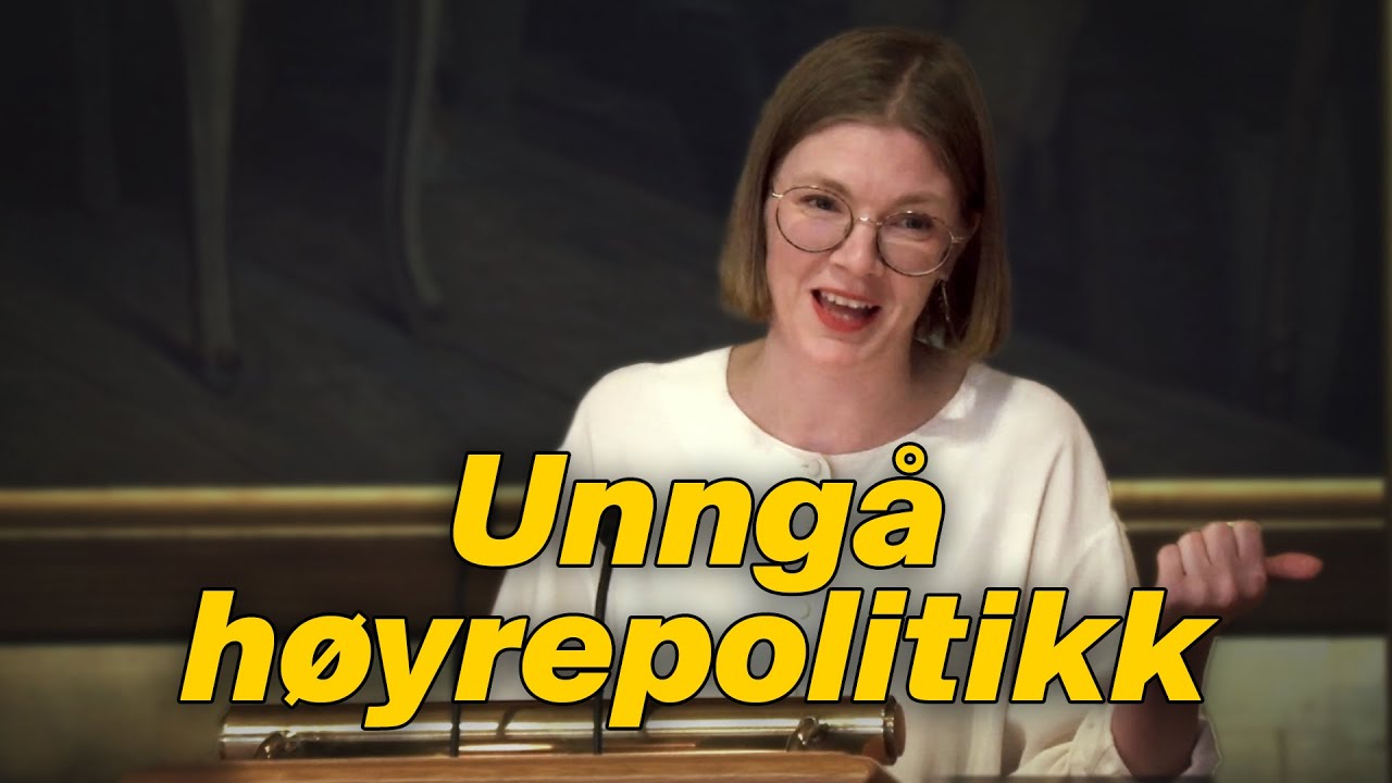 Marie Sneve Martinussens tydelige beskjed til Stortinget — Trontaledebatten 2025