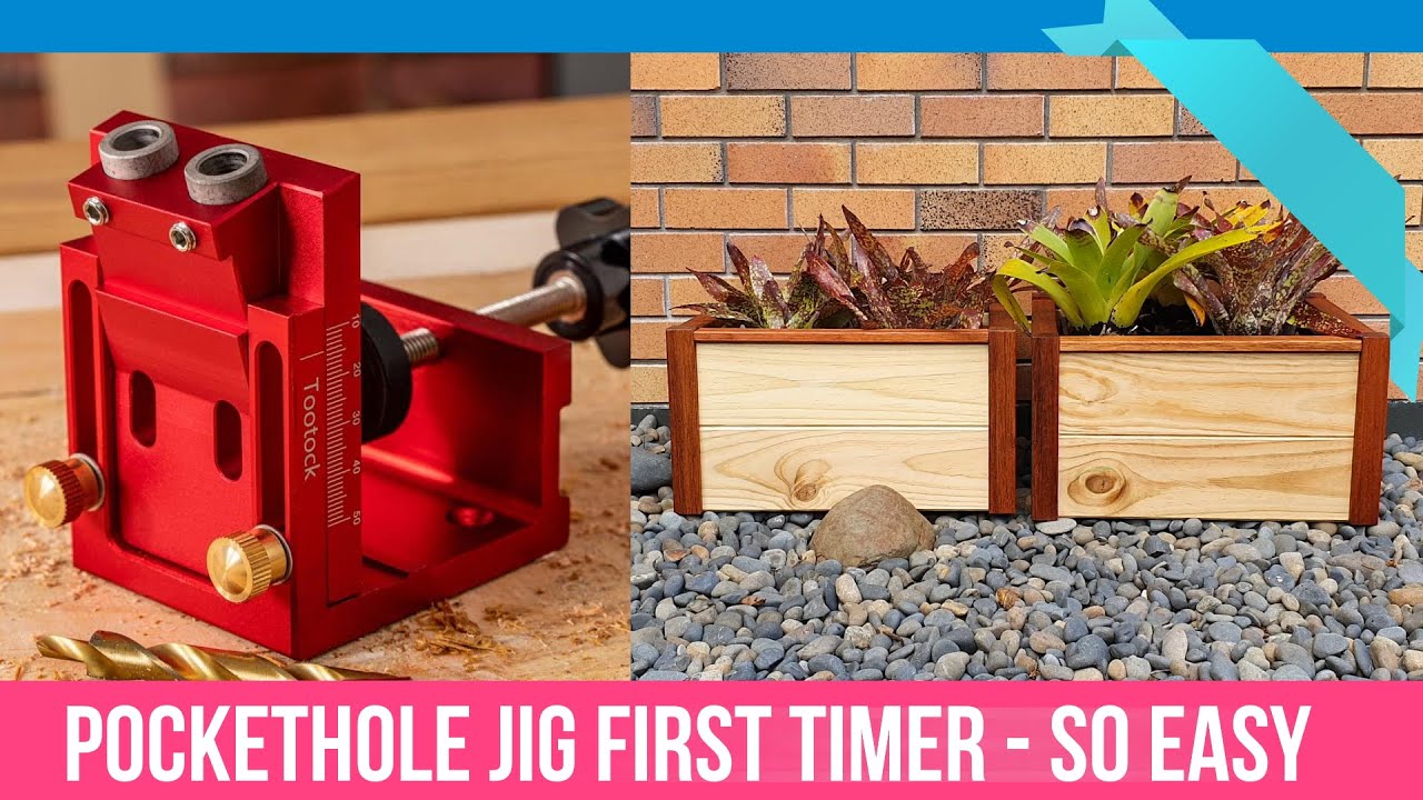 Amazing result, easy Planter Boxes - first time using pocket hole jig.