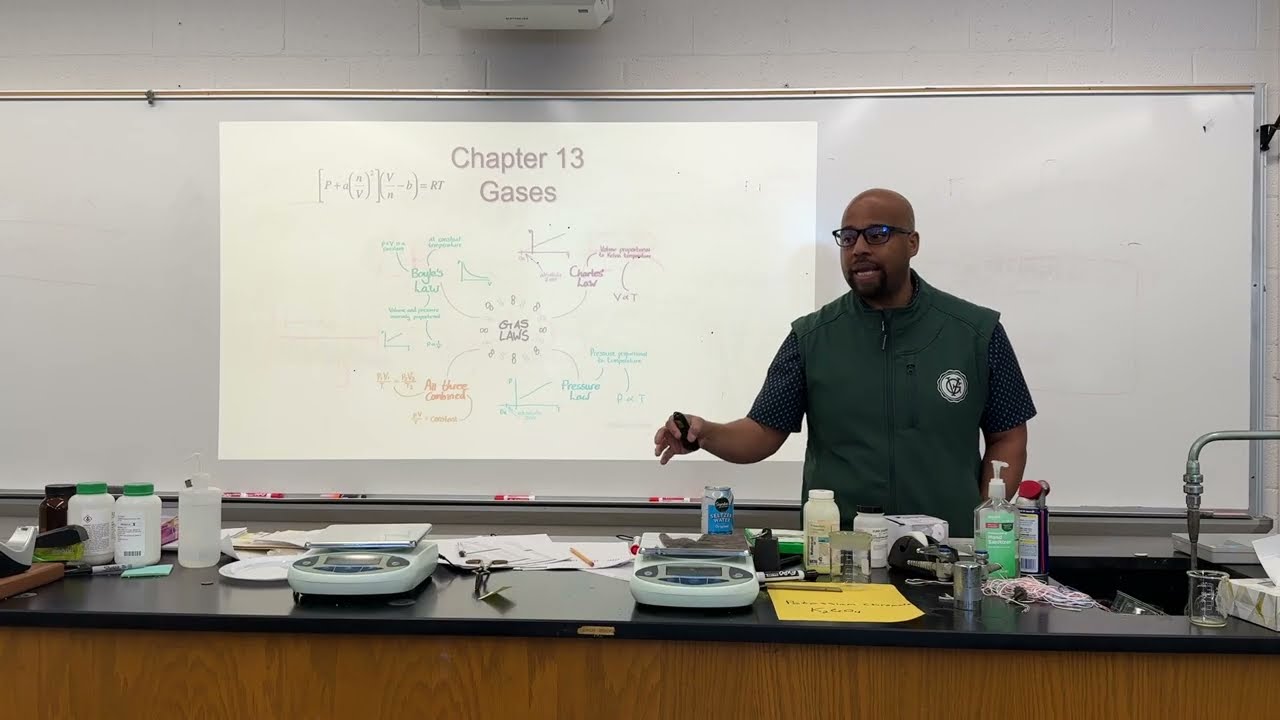 Temperature & the Cause of Gas Pressure (Chapter 13: Video 1)