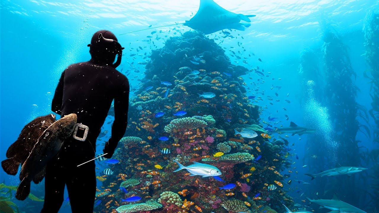 This Was UNBELIEVABLE! Spearfishing UNDERWATER MOUNTAINS For Rare Fish!
