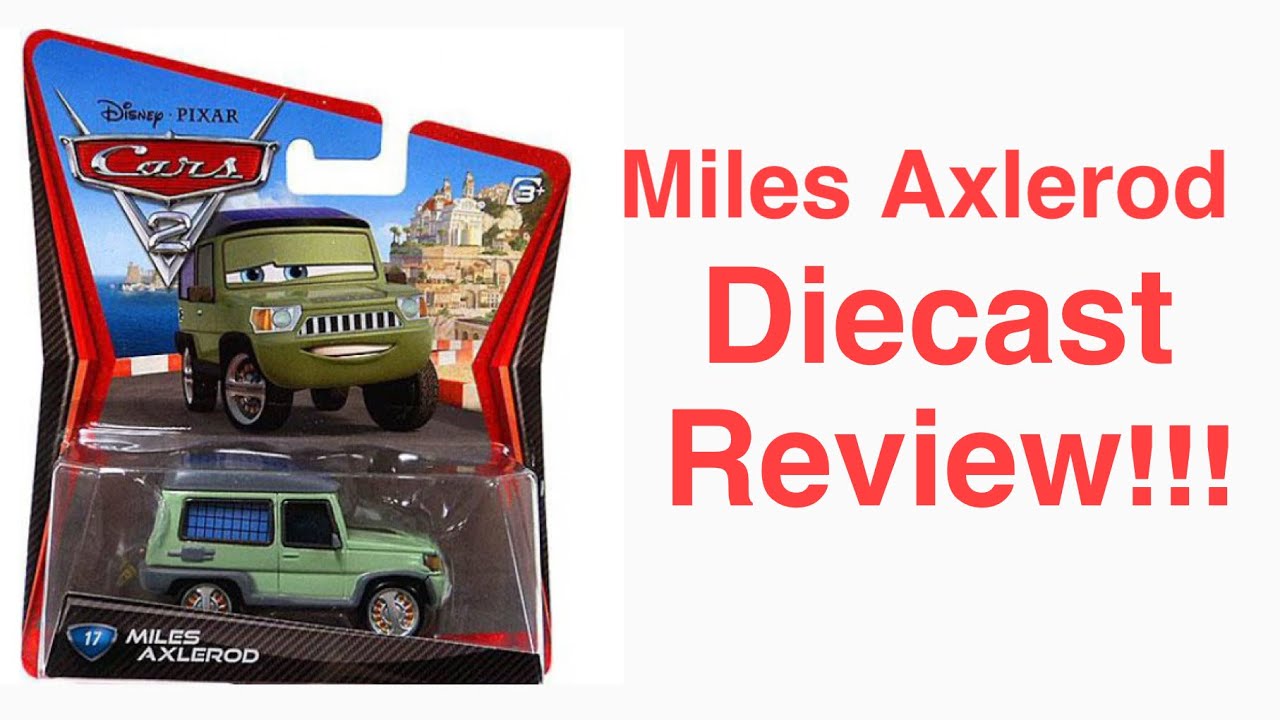 Disney Pixar cars Miles Axelrod 2022 diecast review!!!