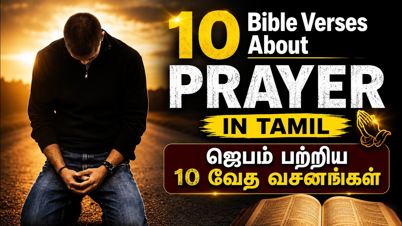 10 Bible Verses About Prayer ( ஜெபம் ) in Tamil