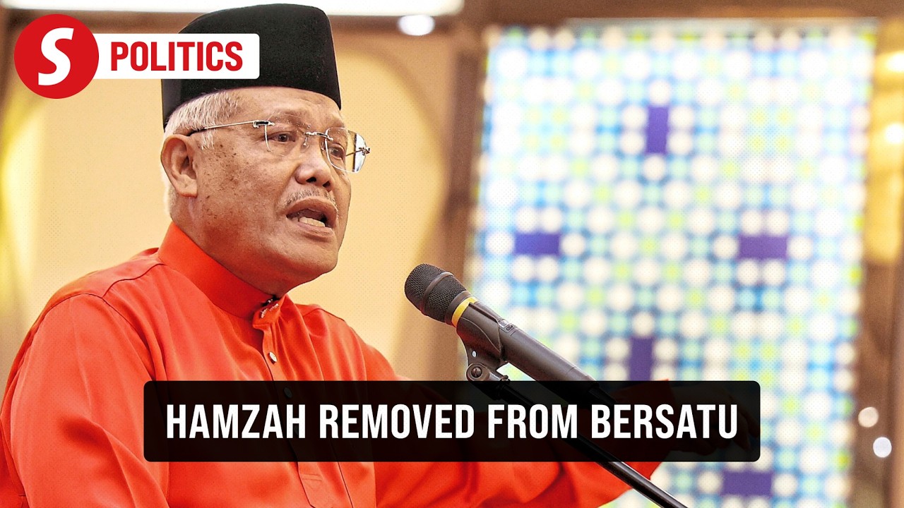 Hamzah sacked from Bersatu with immediate effect