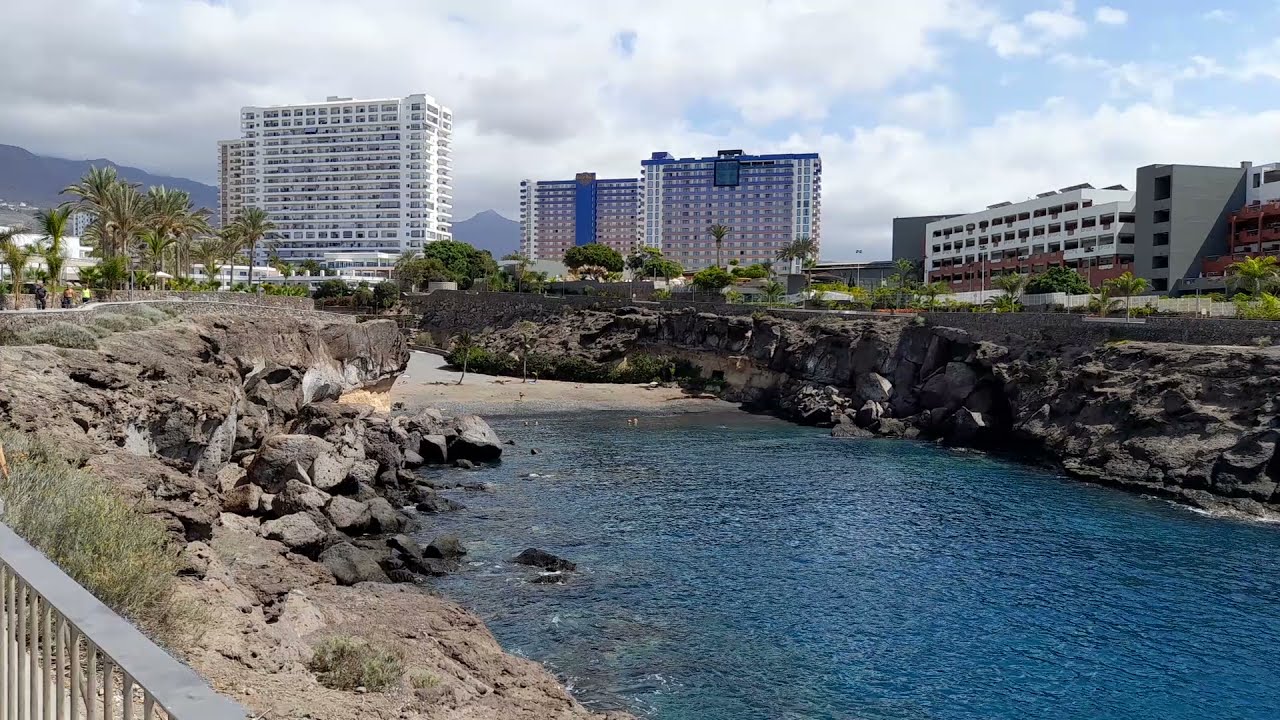 Tenerife Hard Rock Hotel Playa Paraiso Coastal Walk from Callao Salvaje 29° Today