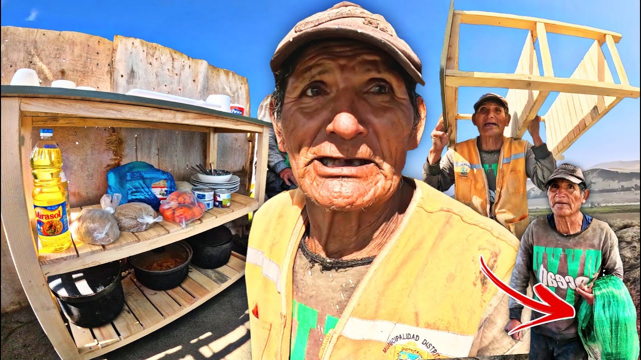 Llevamos una LINDA SORPRESA a este HOMBRE de casi 80 AÑOS. VIVE SOLO y su único SUSTENTO es la PESCA