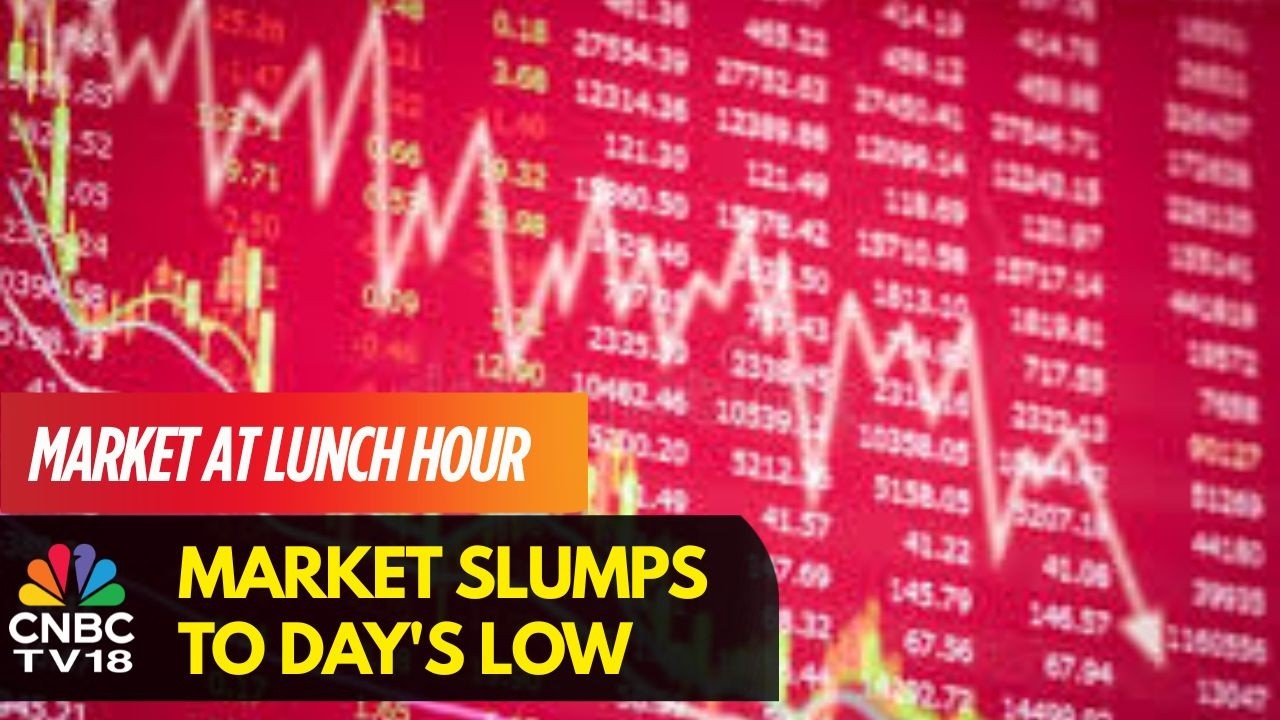 Sensex Slumps 600 Points, Nifty At Day's Low; Realty, Bank Stocks Drag | CNBC TV18