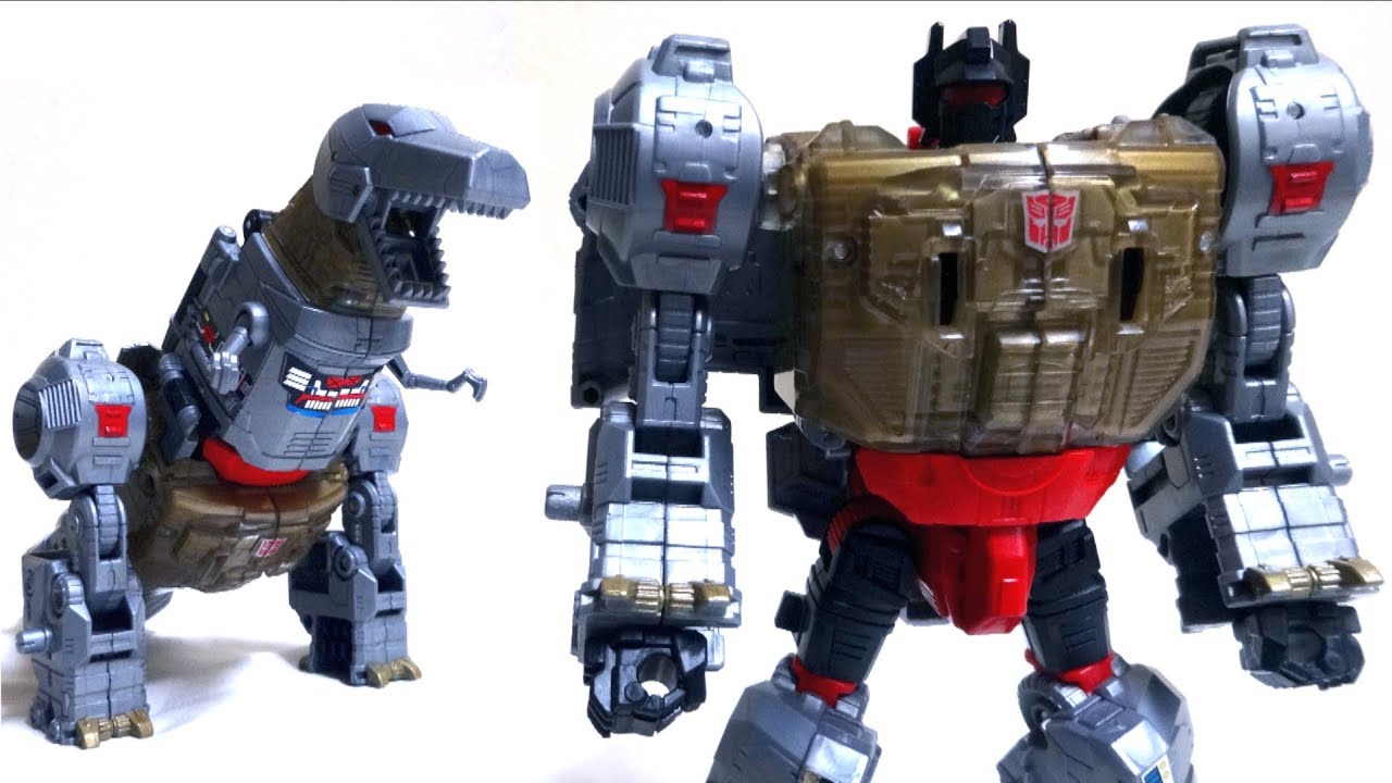 【トランスフォーマー パワーオブザプライム】グリムロック ヲタファの変形レビュー / Transformers POTP Dinobot Grimlock