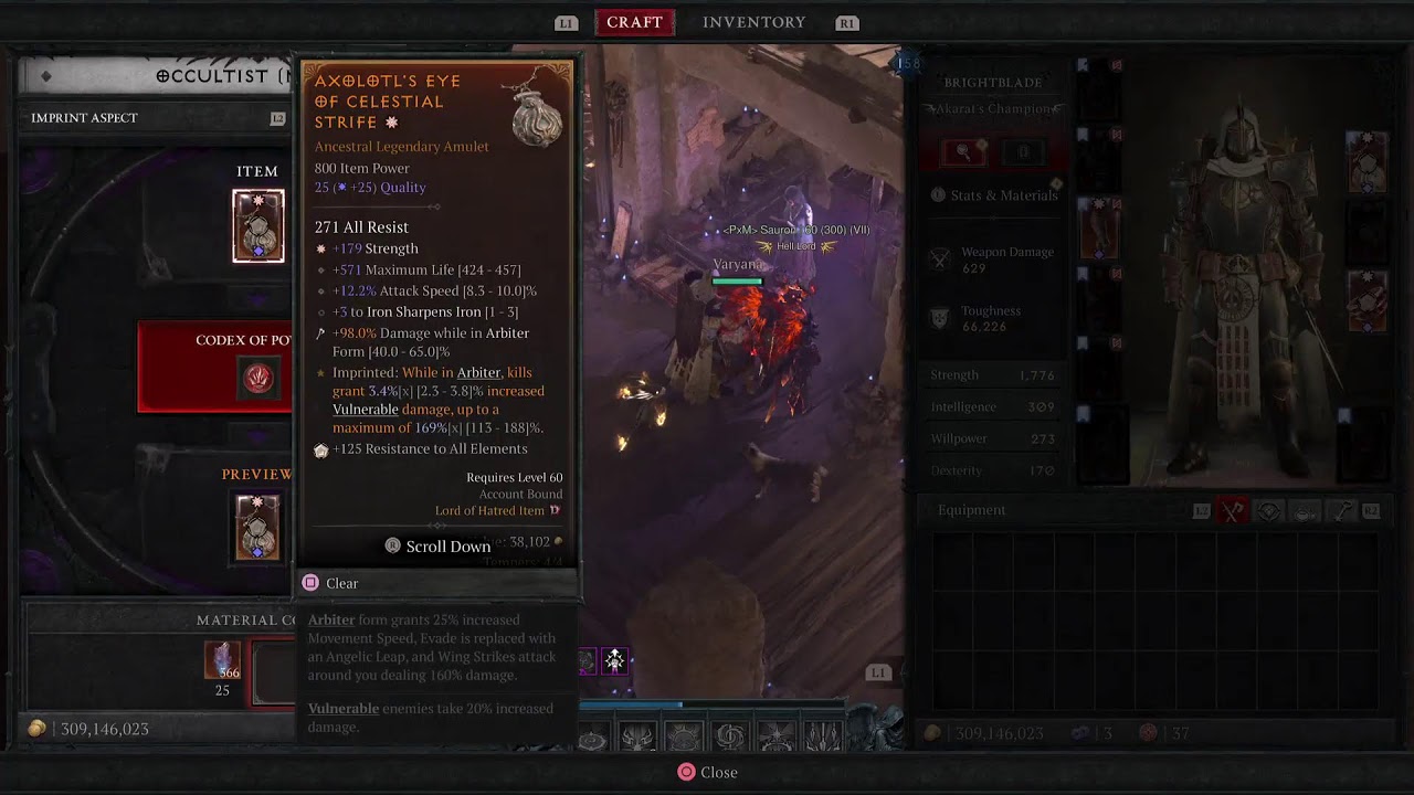 Streaming PS5 Pro Diablo 4 Paladin