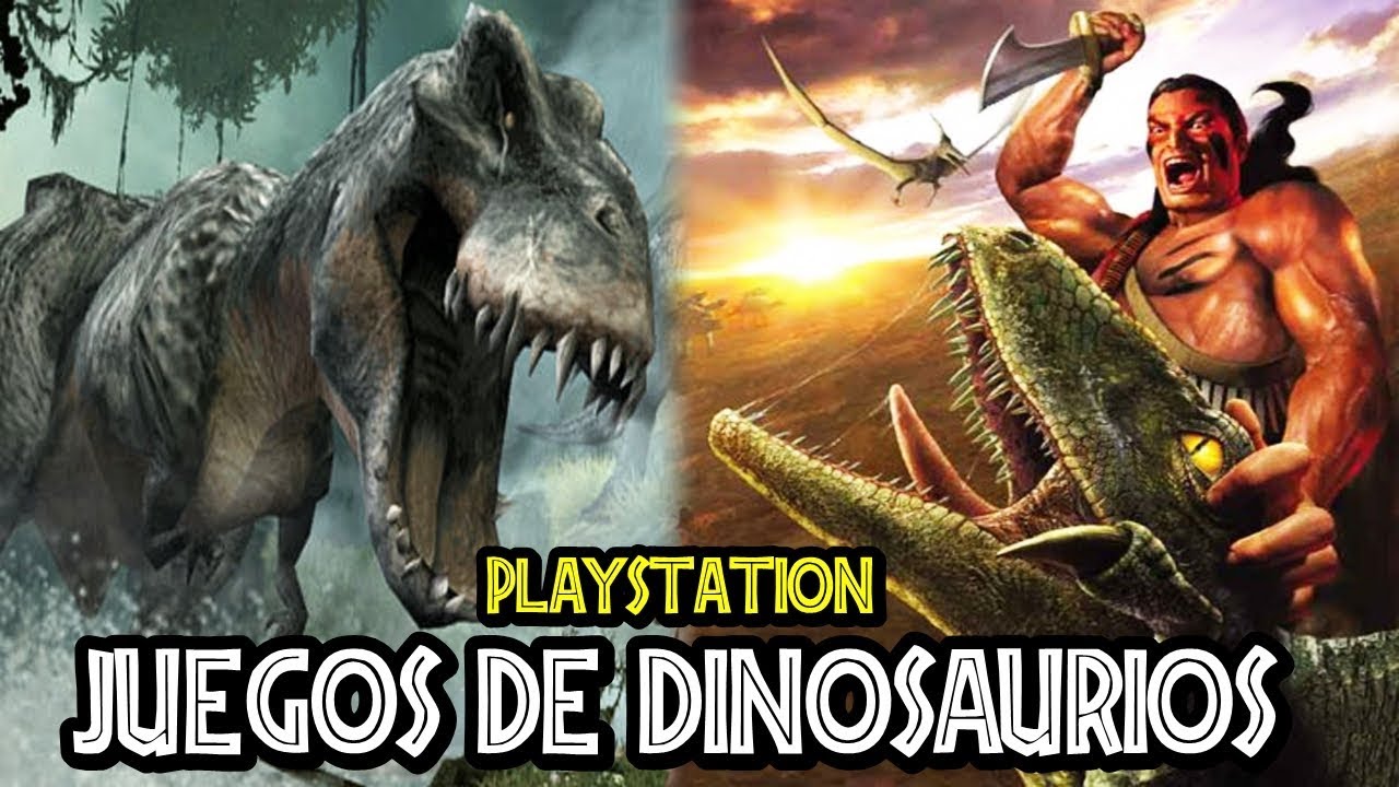 TODOS LOS JUEGOS DE DINOSAURIOS DE PLAYSTATION [PARTE 1]