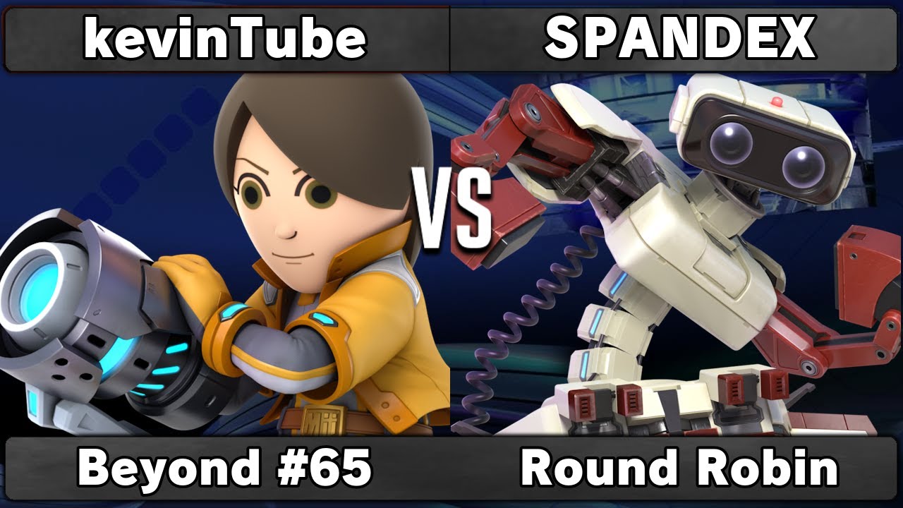 kevinTube (Mii Gunner) vs SPANDEX (Kazuya, Cloud, ROB) | Round Robin | Beyond #65
