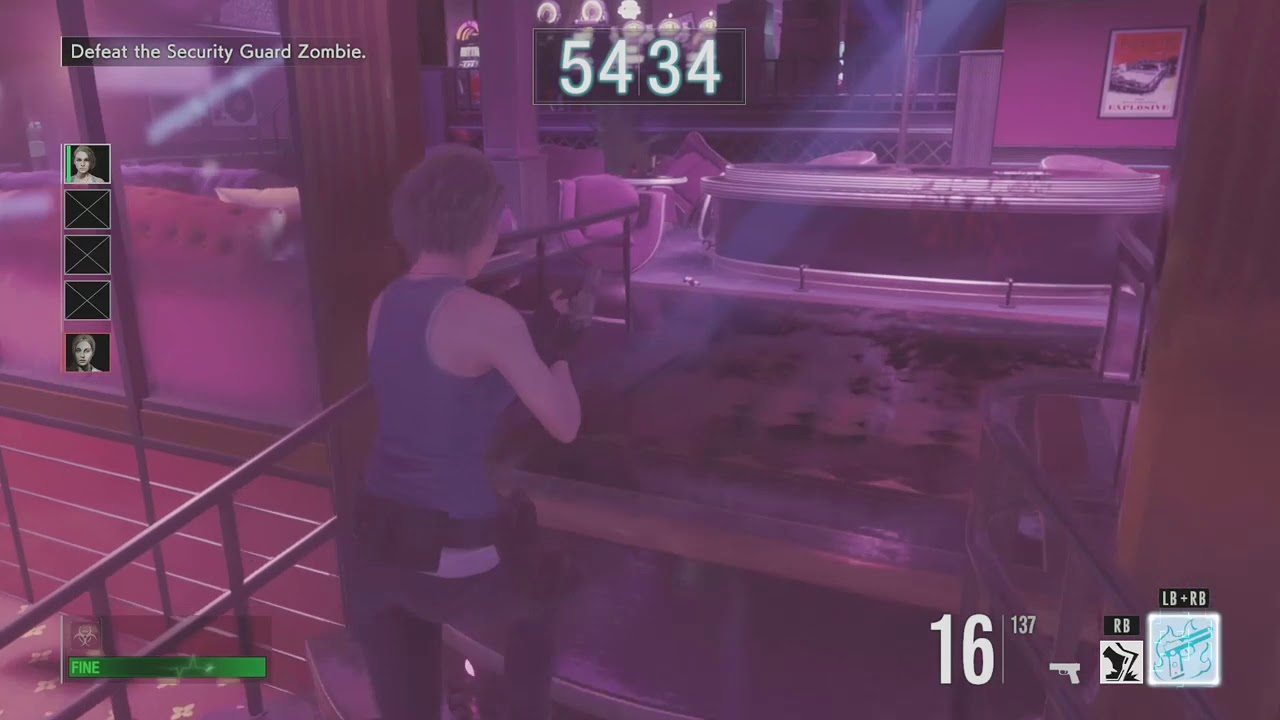 RESIDENT EVIL RESISTANCE Gameplay - Casino (Solo) (Hard) Jill