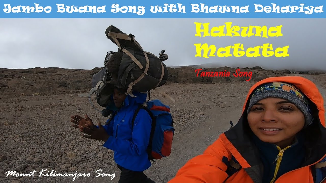 Jambo Bwana Song with Bhawna Dehariya | Hakuna Matata | Mount Kilimanjaro Song | Tanzania Song